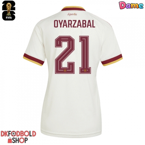 Spanien Mikel Oyarzabal #21 Udebanetrøje Dame VM 2026 Kort ærmer